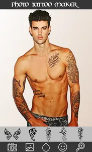 Tattoo on Photo : Design Maker screenshot 0