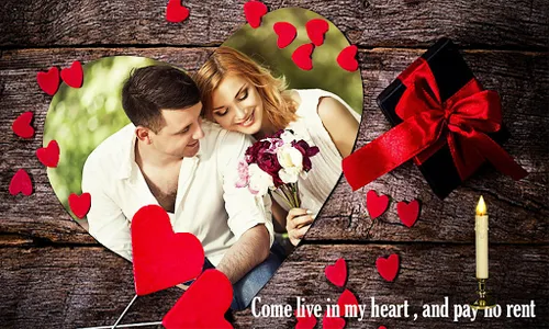 Romantic Love Photo Editor screenshot 1