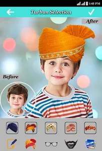 Turban Photo Frame Photo Edito screenshot 0