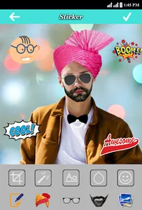 Turban Photo Frame Photo Edito screenshot 3