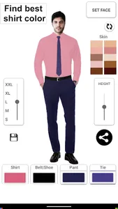 Man Formal Outfit - Shirt and  screenshot 3