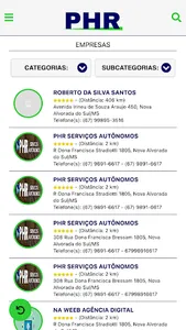 PHR Serviços Autônomos screenshot 1