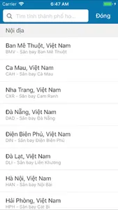 Phú Bình - Vé máy bay giá rẻ screenshot 1
