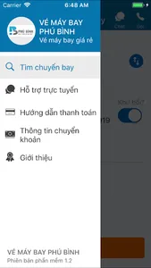 Phú Bình - Vé máy bay giá rẻ screenshot 3