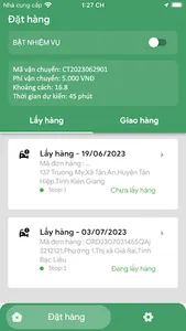 Nông sản 4.0-Tài xế screenshot 0