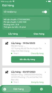 Nông sản 4.0-Tài xế screenshot 4