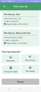 Nông sản 4.0-Nhật ký sản xuất screenshot 5