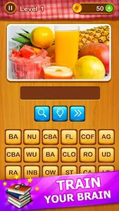 1 Pic Word Parts - Word Puzzle screenshot 0