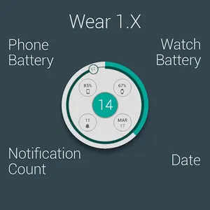 Material Orb Watch Face screenshot 7