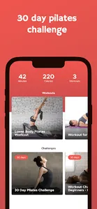 30 Day Pilates Challenge screenshot 1