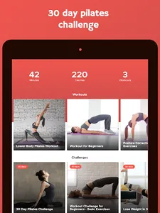 30 Day Pilates Challenge screenshot 6