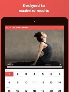 30 Day Pilates Challenge screenshot 8