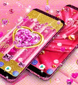 Pink gold luxury wallpaper screenshot 16