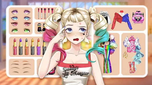 Anime Fashion Princess Dressup screenshot 2