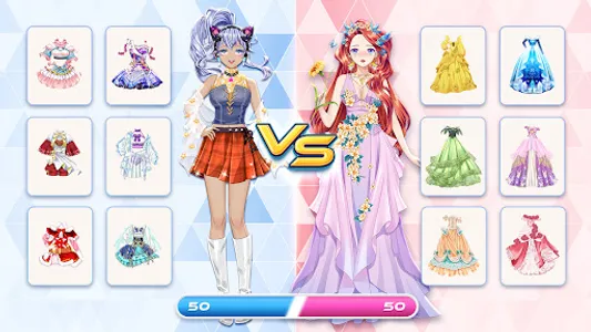 Anime Fashion Princess Dressup screenshot 4