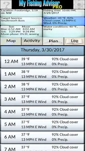 My Fishing Advisor Pro screenshot 23