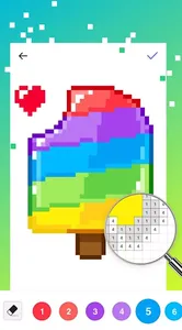 Draw Color by Number - Sandbox screenshot 1