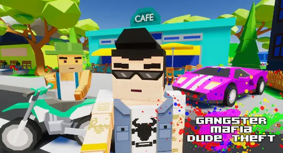 Gangster & Mafia Dude Theft screenshot 0