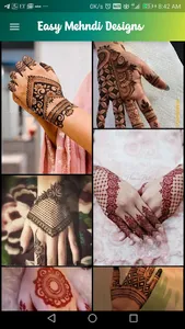 Easy Mehndi Designs screenshot 0