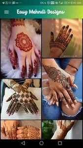 Easy Mehndi Designs screenshot 2