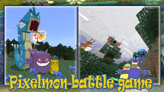 Pixelmon Craft Go Poke Battle screenshot 0