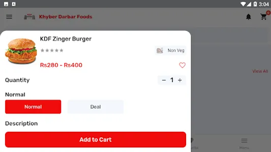Khyber Darbar Foods (KDF) screenshot 9