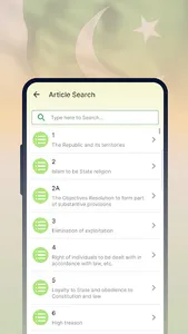 Constitution of Pakistan screenshot 3
