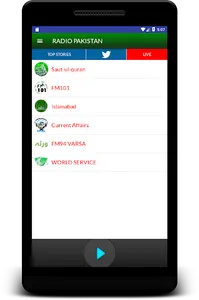 Radio Pakistan - Live News Pro screenshot 1
