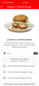 My Burger Online Ordering App screenshot 1