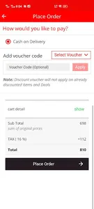 My Burger Online Ordering App screenshot 3