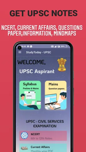 StudyToday - UPSC Notes screenshot 1