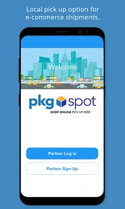 PkgSpot Partner screenshot 0