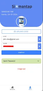 SIOMANTAP Mobile screenshot 0