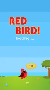 Red Bird Jump Sky screenshot 0