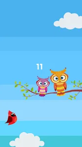 Red Bird Jump Sky screenshot 2