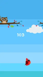 Red Bird Jump Sky screenshot 3