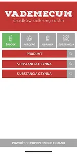 Vademecum środków ochrony rośl screenshot 2