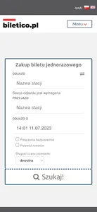 BILETICO.PL screenshot 0