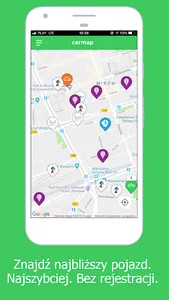 Carmap - pojazdy na minuty, ca screenshot 0