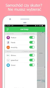 Carmap - pojazdy na minuty, ca screenshot 2