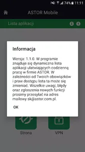 ASTOR Mobile screenshot 3