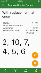 Random Number Series Generator screenshot 4