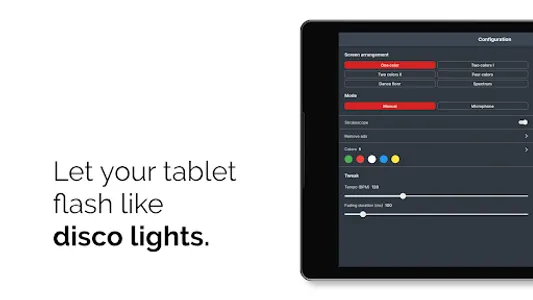 Flash Screen: disco lights screenshot 4