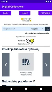 Zbiory Cyfrowe - Książnicy Pod screenshot 1