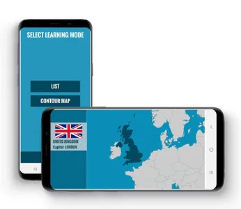 Flags and capitals screenshot 0