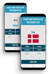 Flags and capitals screenshot 3