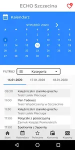 Echo Szczecin - kalendarz impr screenshot 2