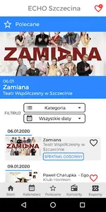 Echo Szczecin - kalendarz impr screenshot 7