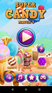 Super Candy Match 3 screenshot 0