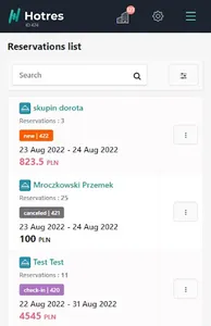 Hotres PMS screenshot 3